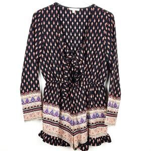 illa illa Black Isle Romper Sz L